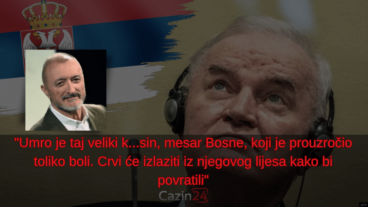Španjolski pisac o Mladiću: “Umro je taj veliki ku*vin sin, mesar Bosne”